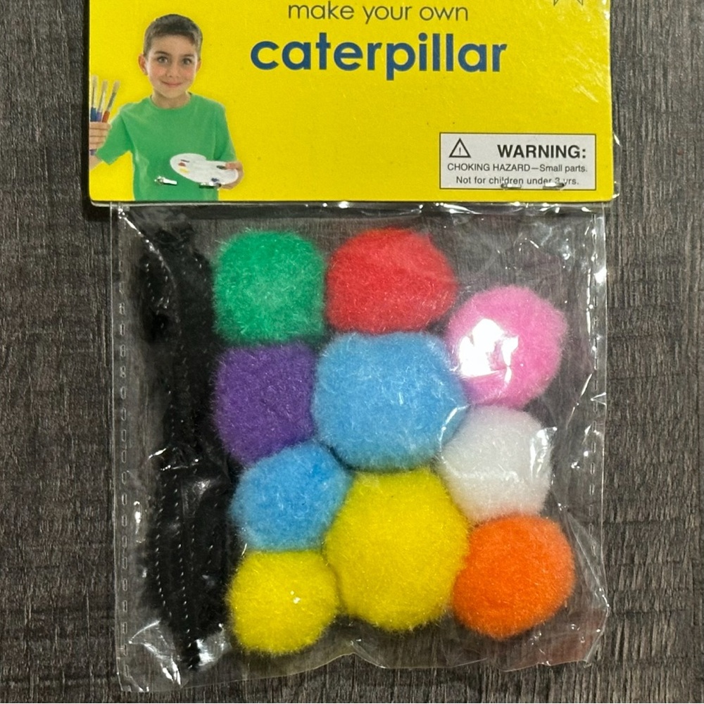 💞 New Kids Make Your Own Caterpillar Craft Set